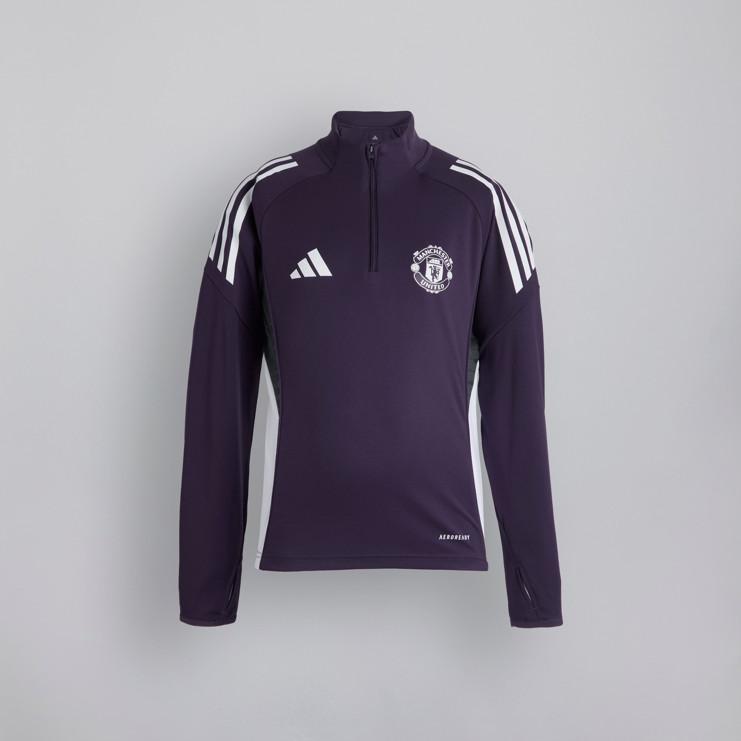 Manchester United Tiro 25 Competition Training Top Kids Violet Détail [8-9]