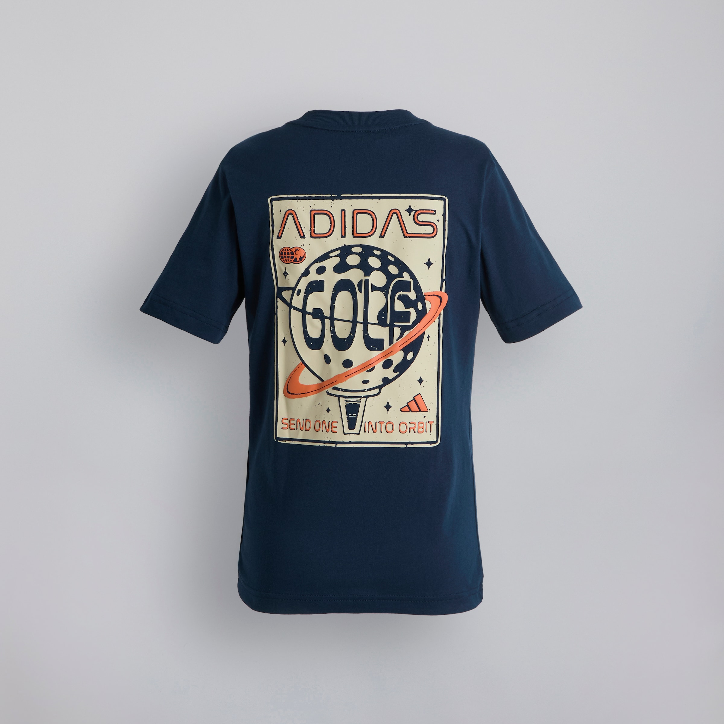 Manchester United x adidas Kids Golf Graphic T-Shirt Navy Navy blue Detail [2-2]