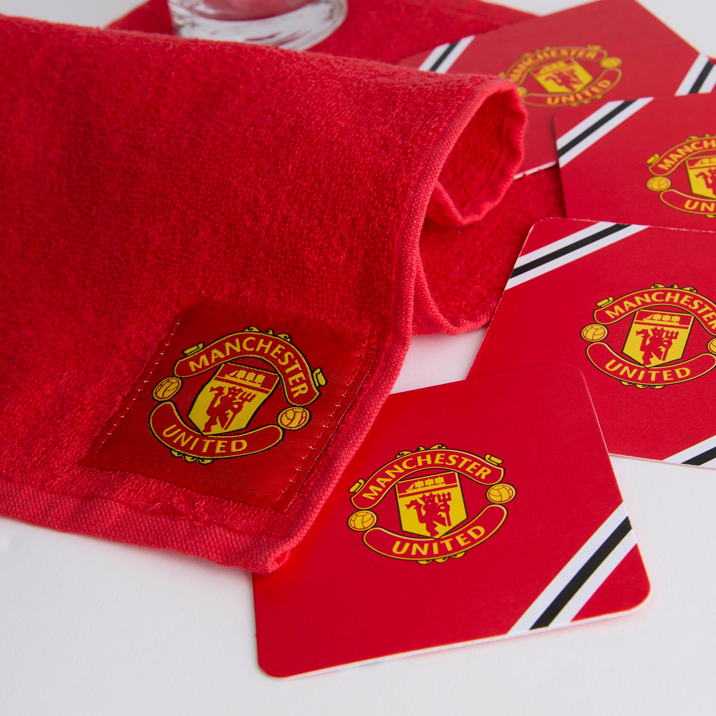 Manchester United Mini Bar Set Red Red Detail [4-4]