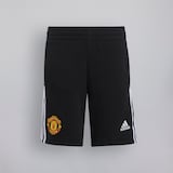 Manchester United x adidas Little Kids Essentials 3-Stripes Shorts Black