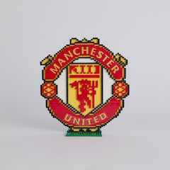 Manchester United BRXLZ Medium Crest Red
