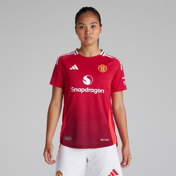 Manchester United 24/25 Home Authentic Jersey Womens Red