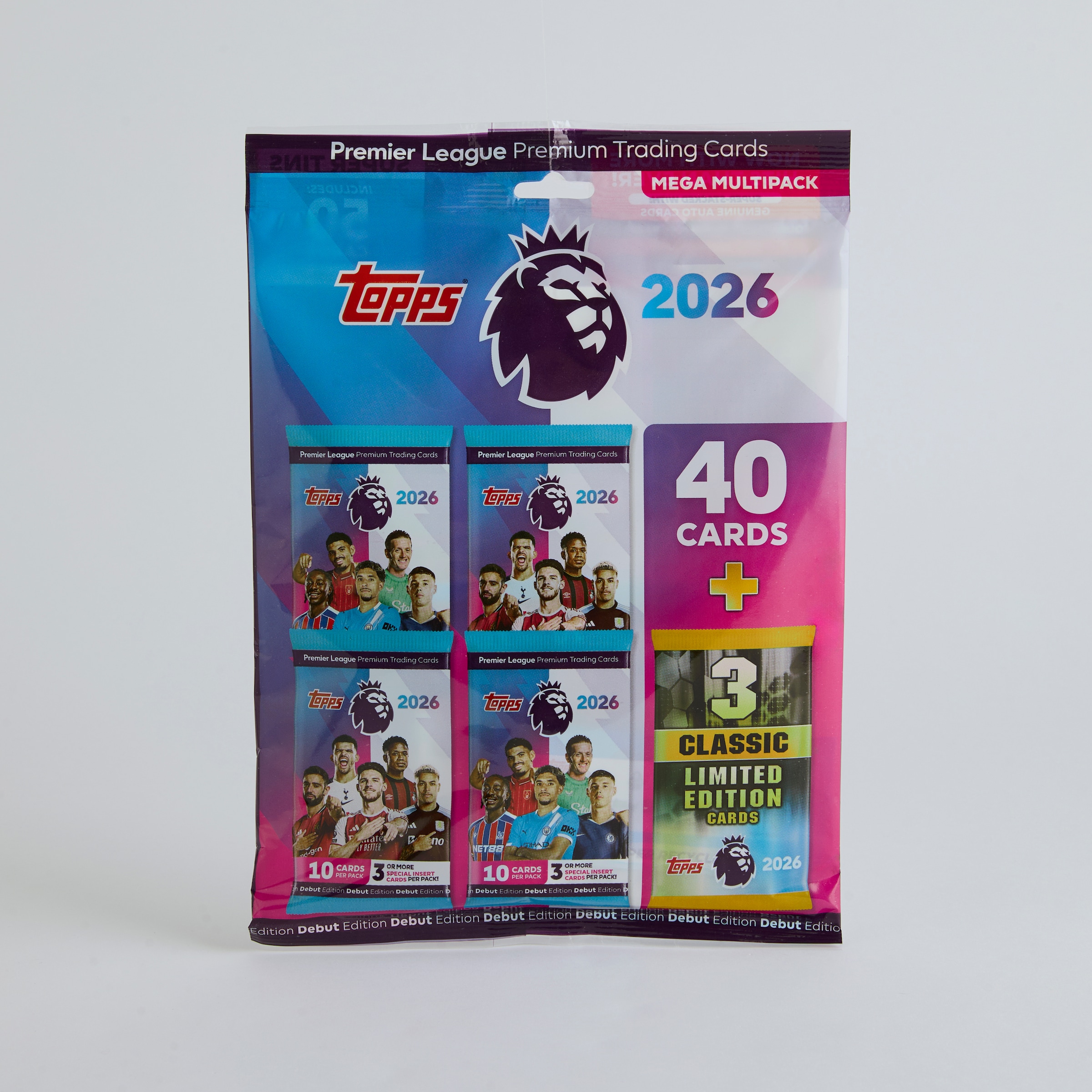 Topps Premier League Collection Trading Cards Mega Multi Pack Multi