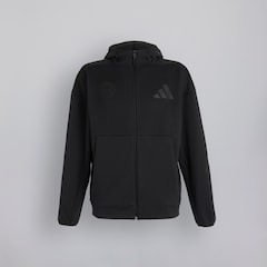 Manchester United x adidas Z.N.E. Full-Zip Hooded Track Jacket Black