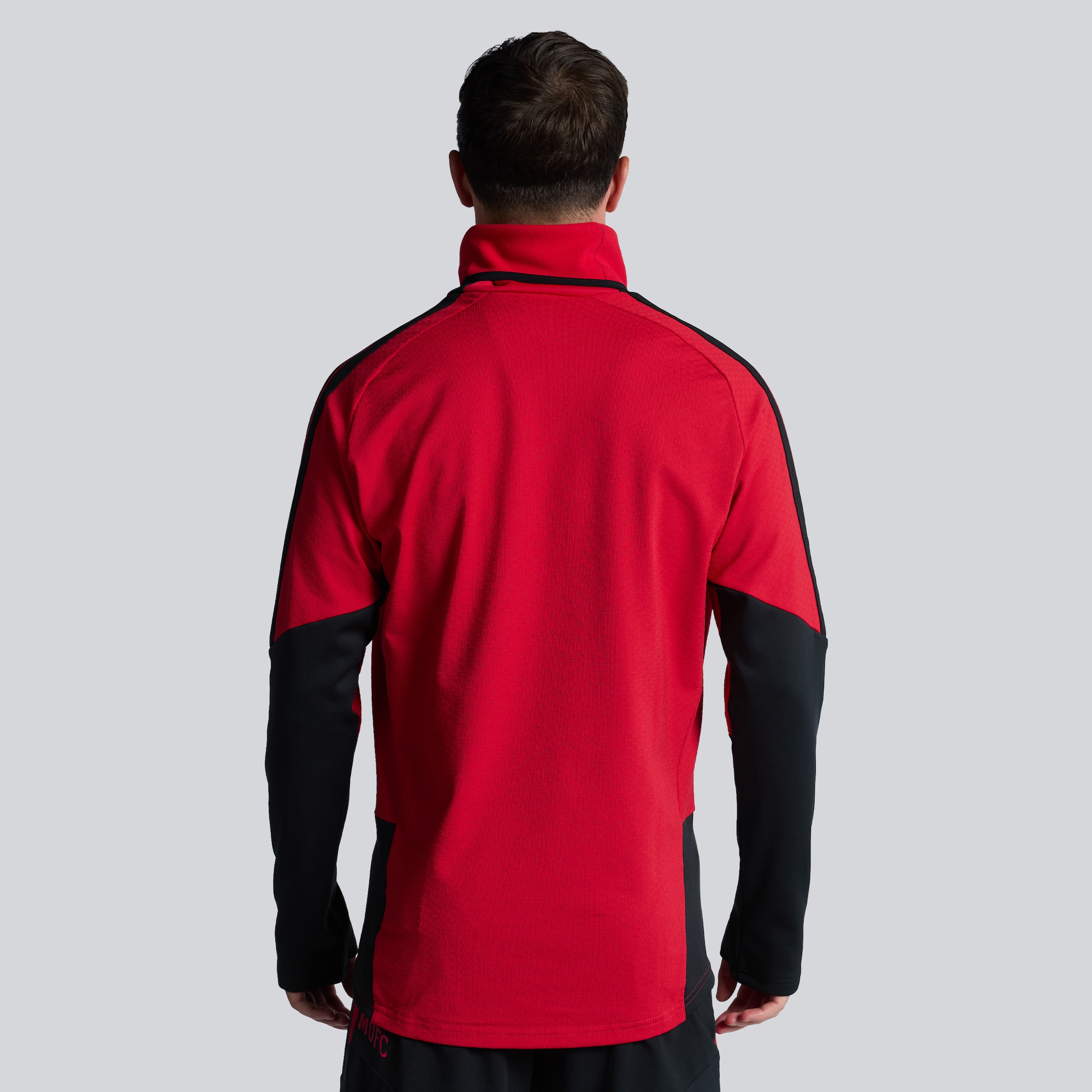 Manchester United 26/27 Training Tiro Authentic Warm Top Red (Sponsored) Red Detail [2-6]