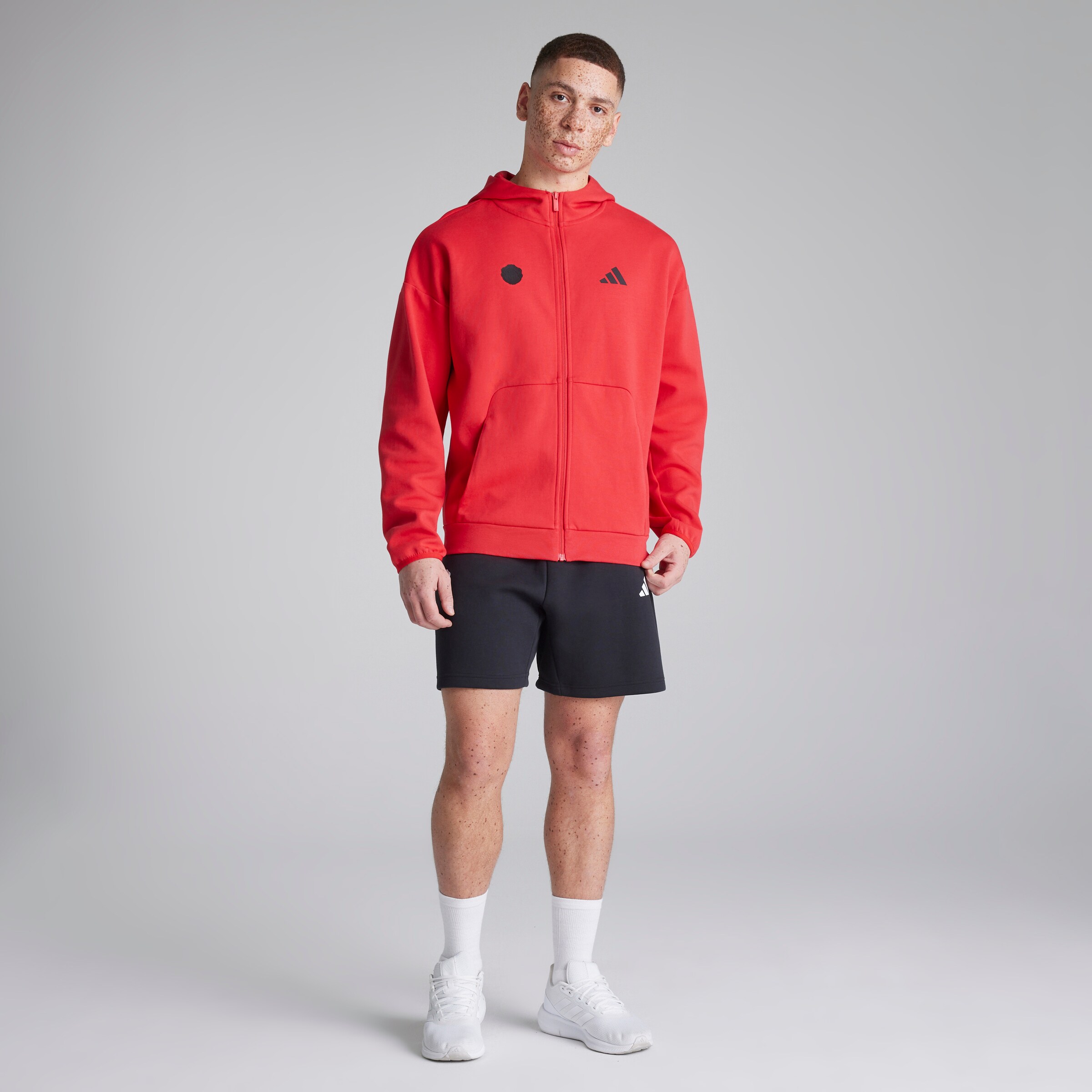 Buy Manchester United x adidas Future Icons Full Zip Hoodie