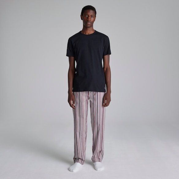 Paul Smith x Manchester United Regular-Fit-Chinos Schwarz