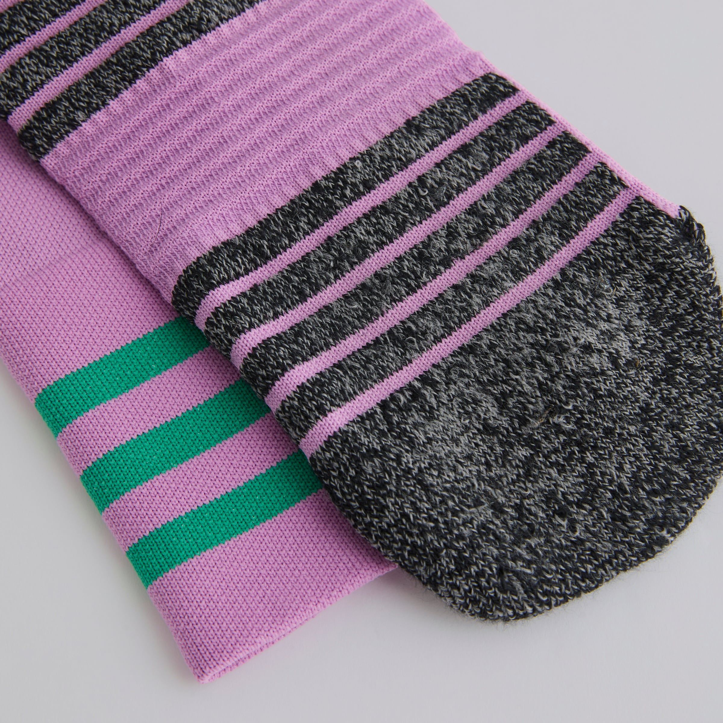 MU 26/27 Away Goalkeeper Socks Purple Violet Détail [4-4]