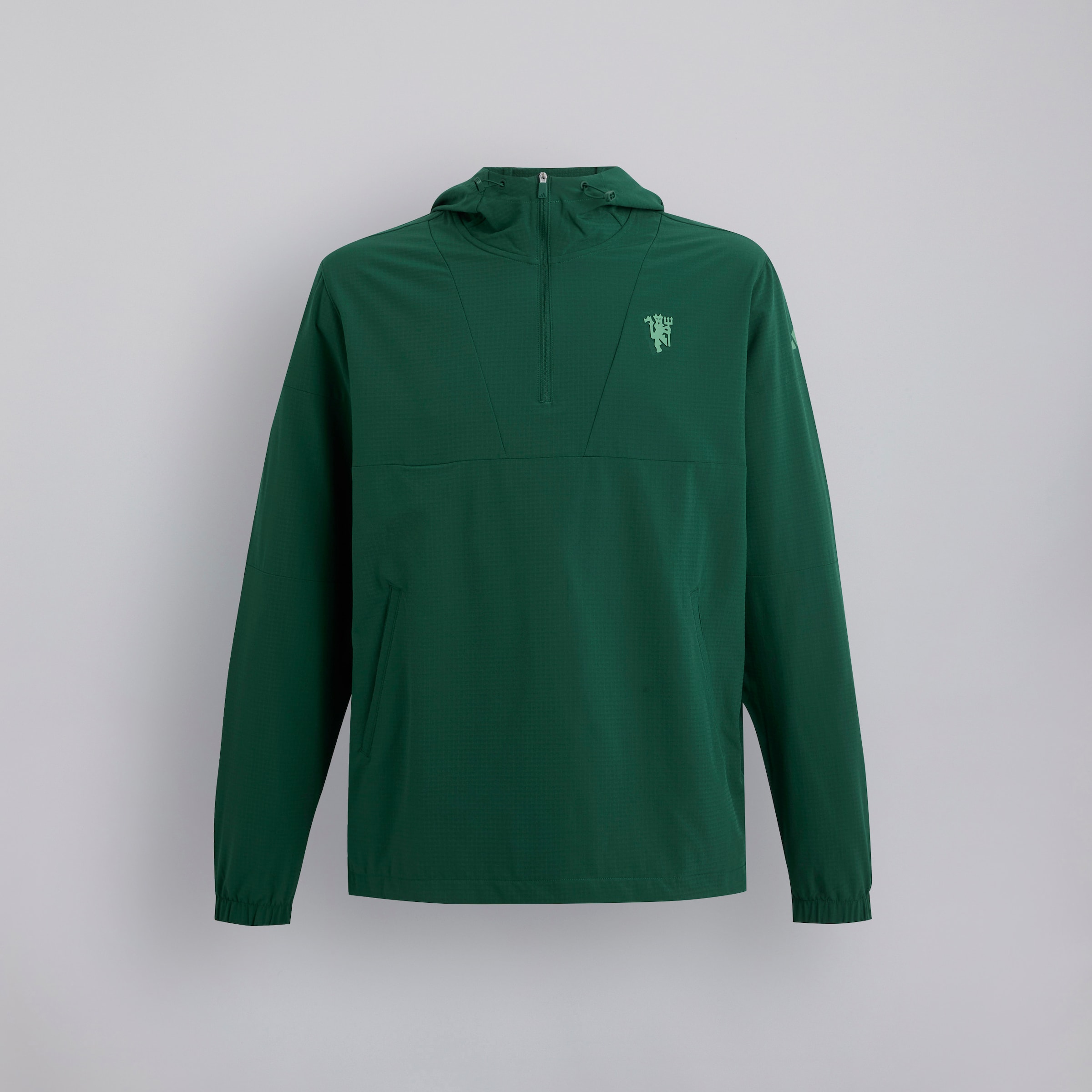 Manchester United x adidas Mens Golf Ultimate365 Club Anorak Green