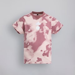 Manchester United x adidas Kids Future Icons Camo Print T-Shirt Burgundy