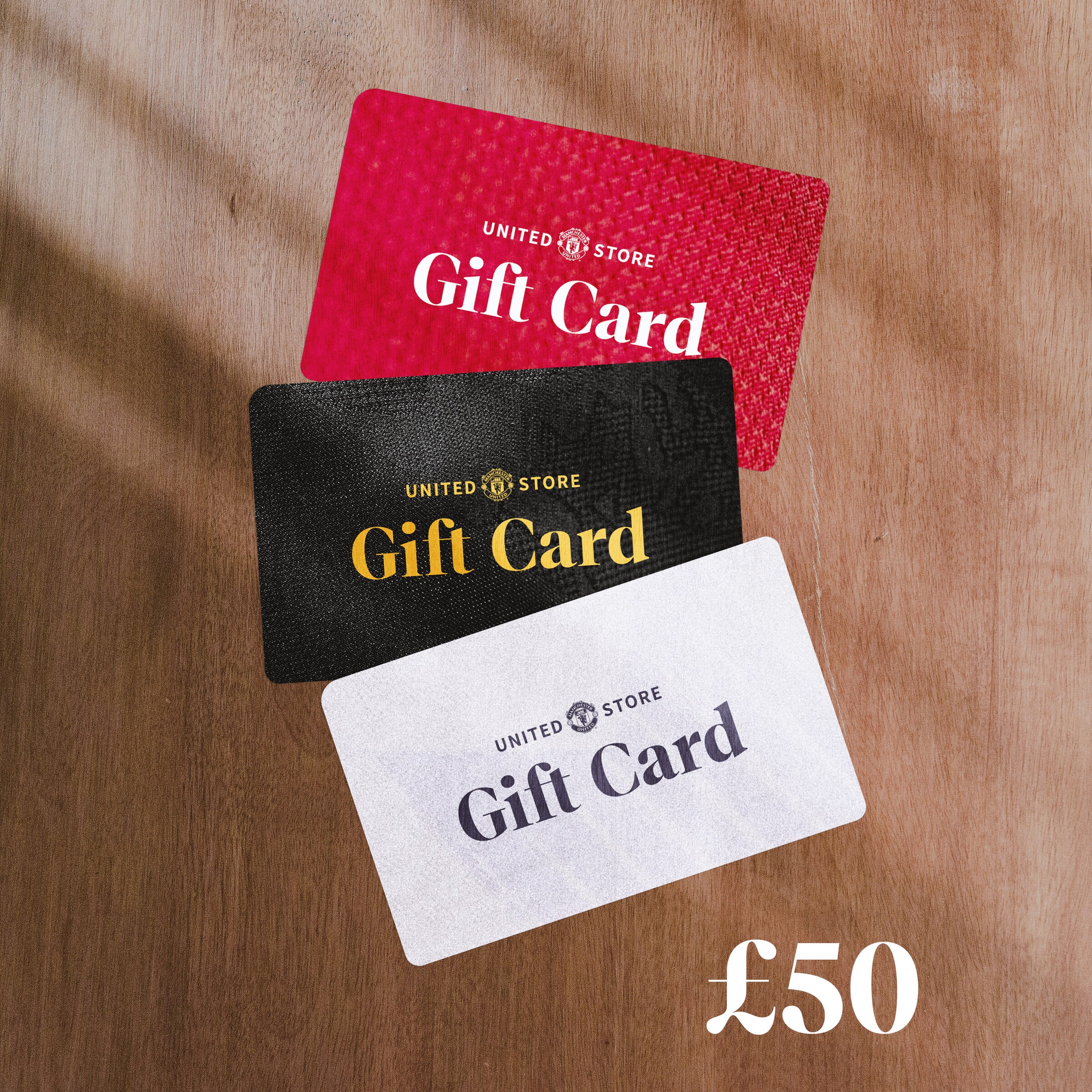 Manchester United £‌50 Digital Gift Card Multi