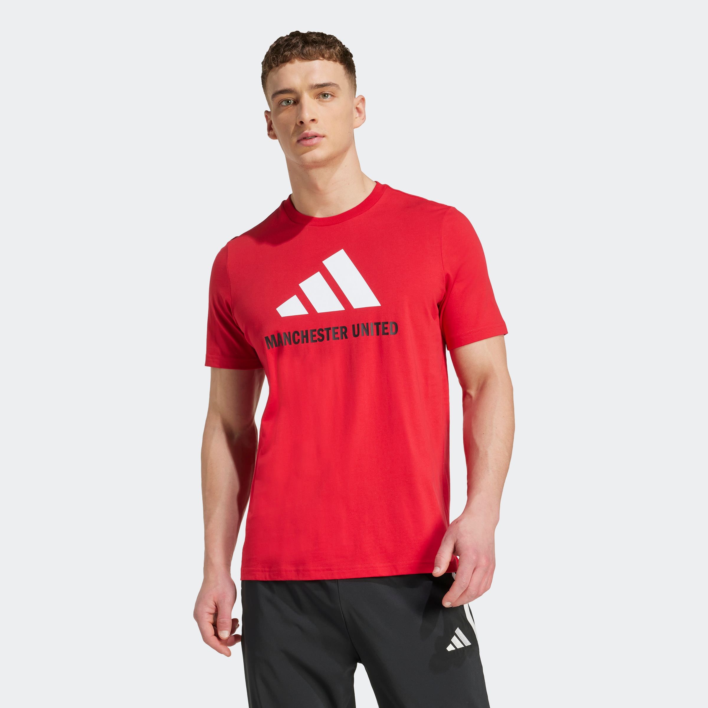 Manchester United x adidas Seasonal Graphic T-Shirt Red
