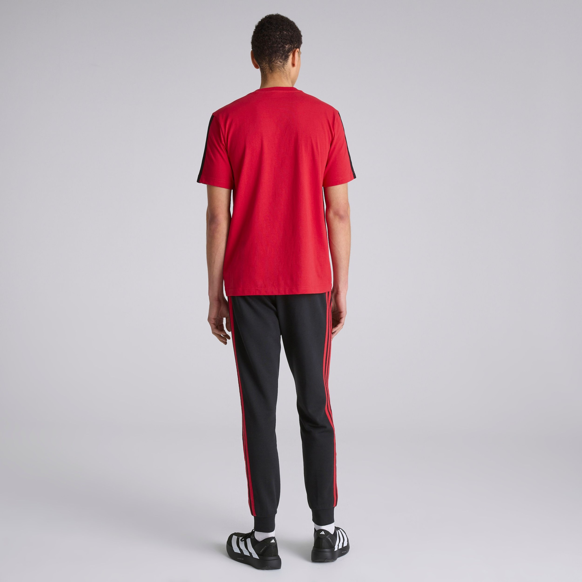 Manchester United x adidas DNA Track Pants Black Noir Détail [2-5]