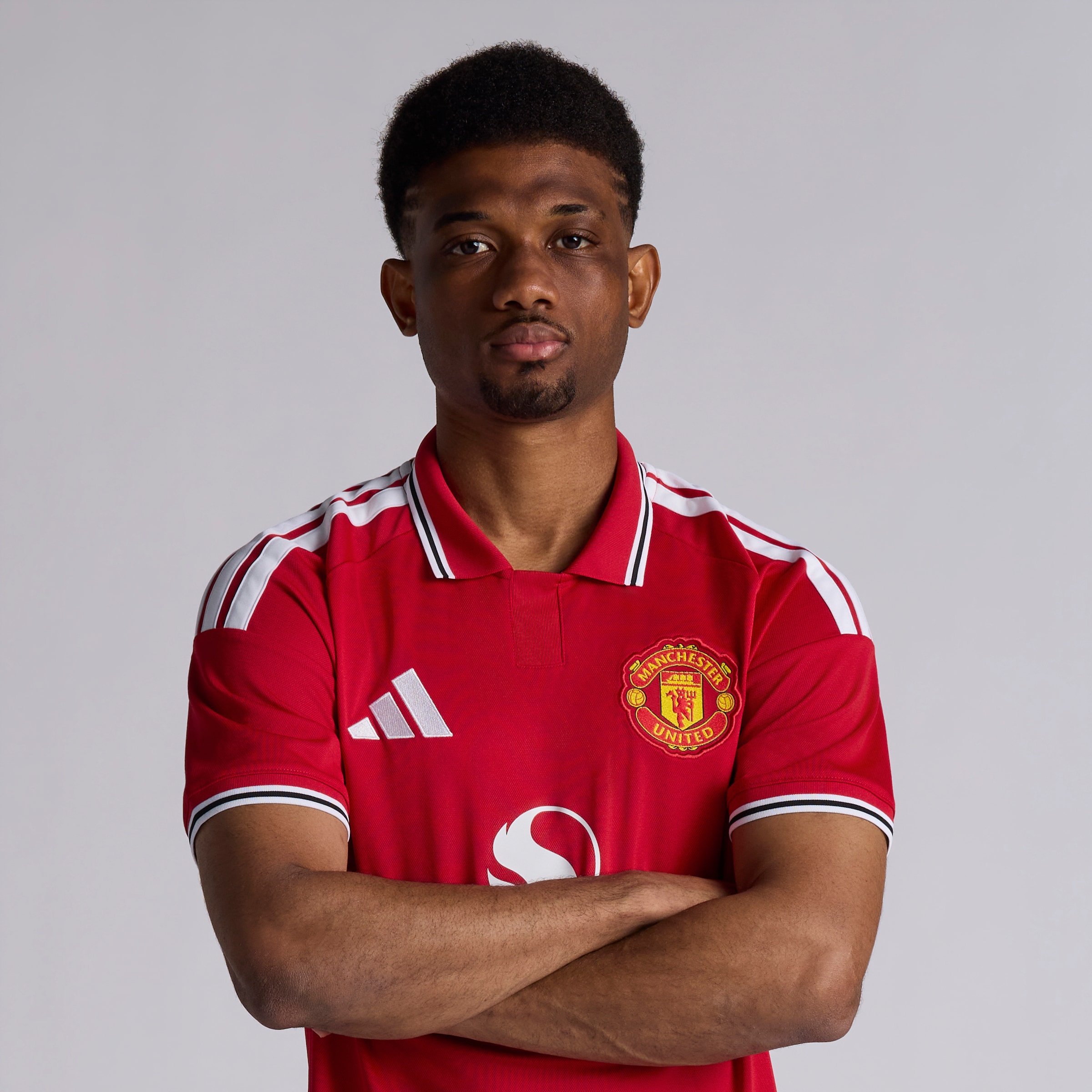 Manchester United 26/27 Home Jersey with Amad 16 EPL Printing & Badge 红色 细节 [4-5]