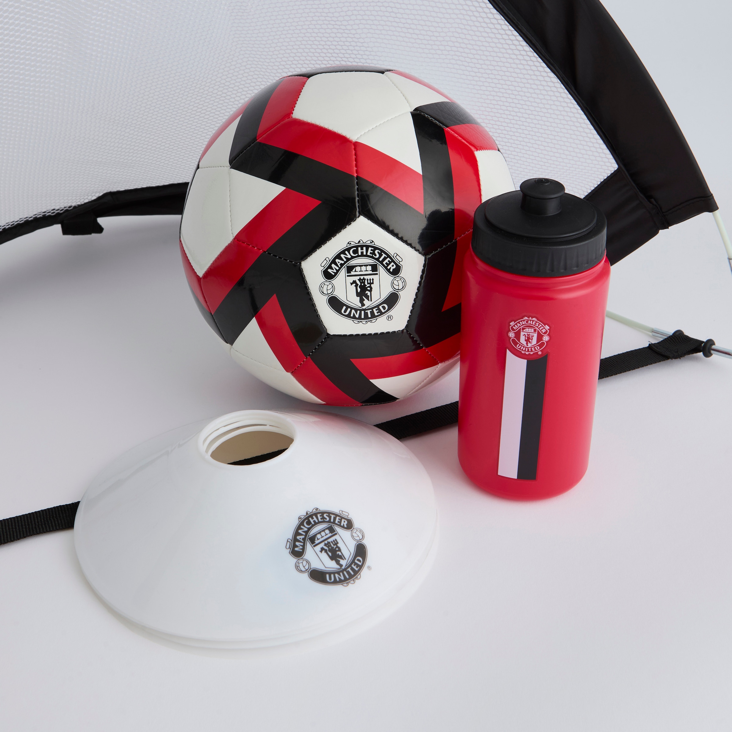Manchester United Large Football Equipment Gift Set Black Black Detail [3-4]