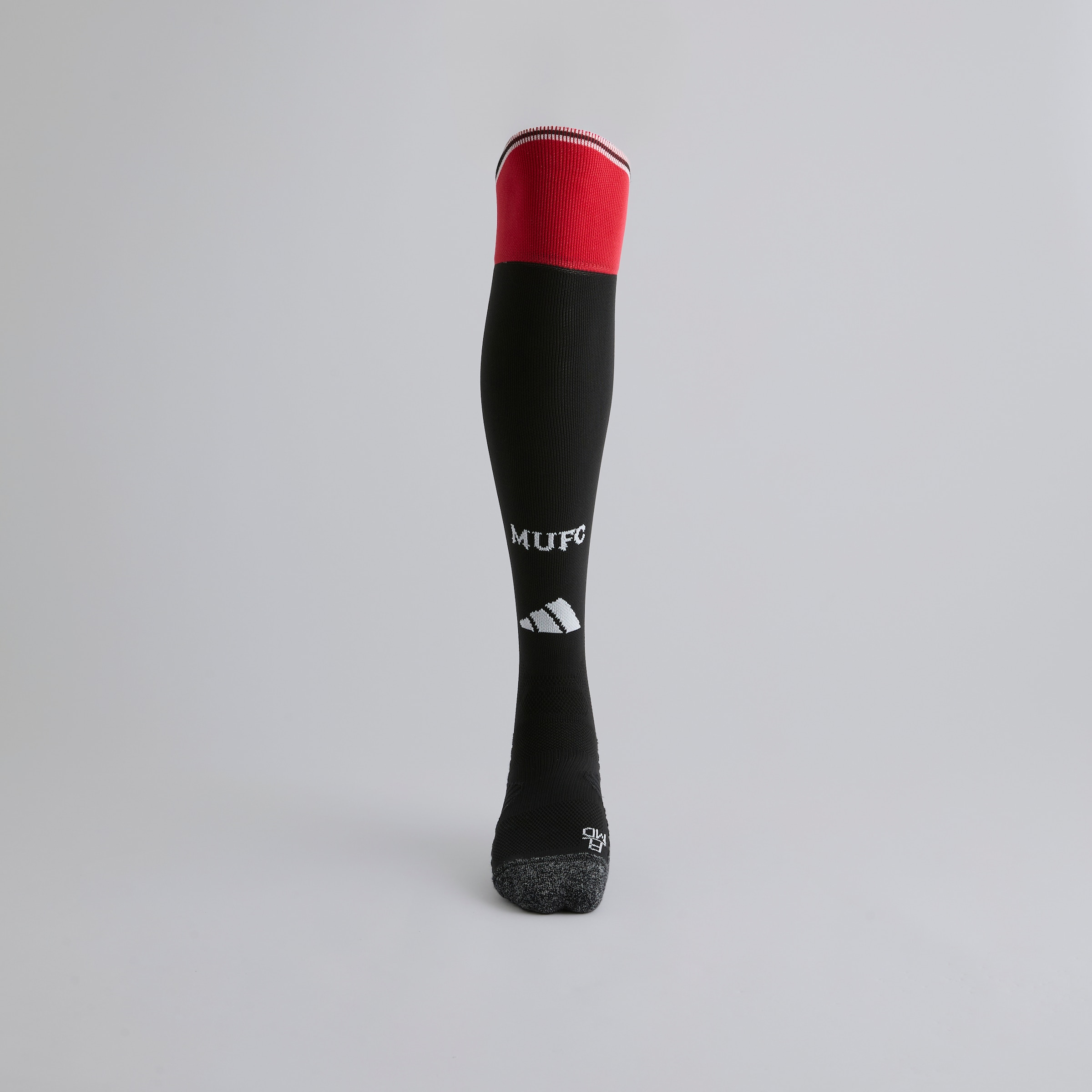 Manchester United 26/27 Home Socks Black Noir Détail [2-4]