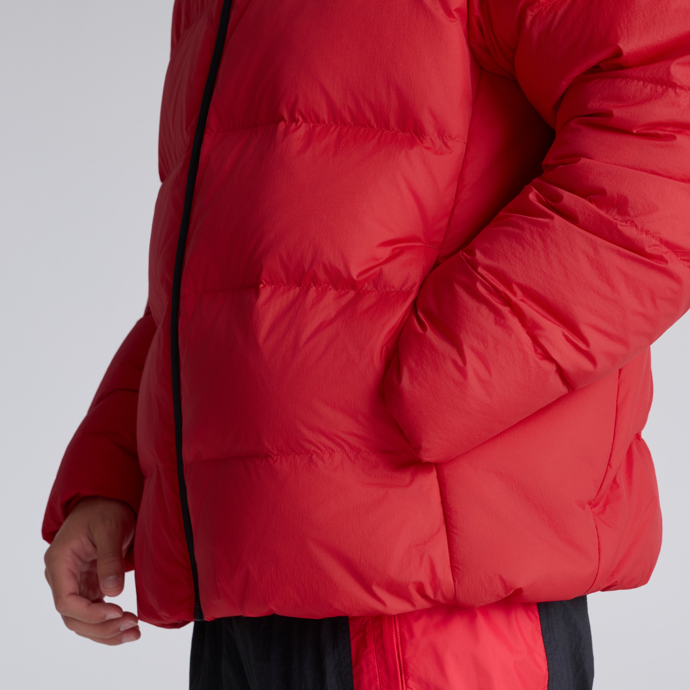 Manchester United x adidas EQT Down Jacket Red Red Detail [5-7]