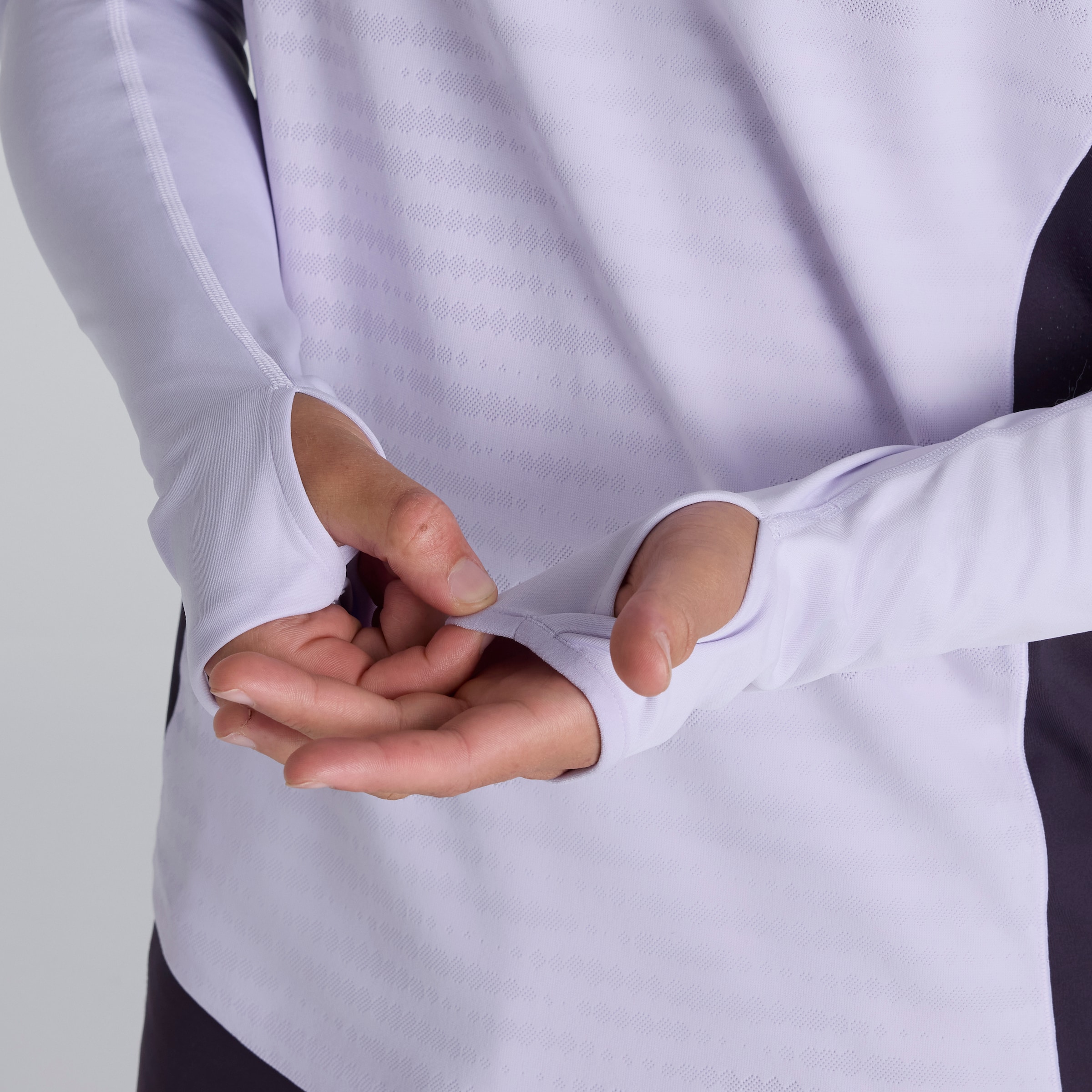 Manchester United Tiro 25 Pro Training Top Purple Detail [4-6]