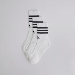 Manchester United x adidas 3-Stripes Cushioned Crew Socks 3-Pack White