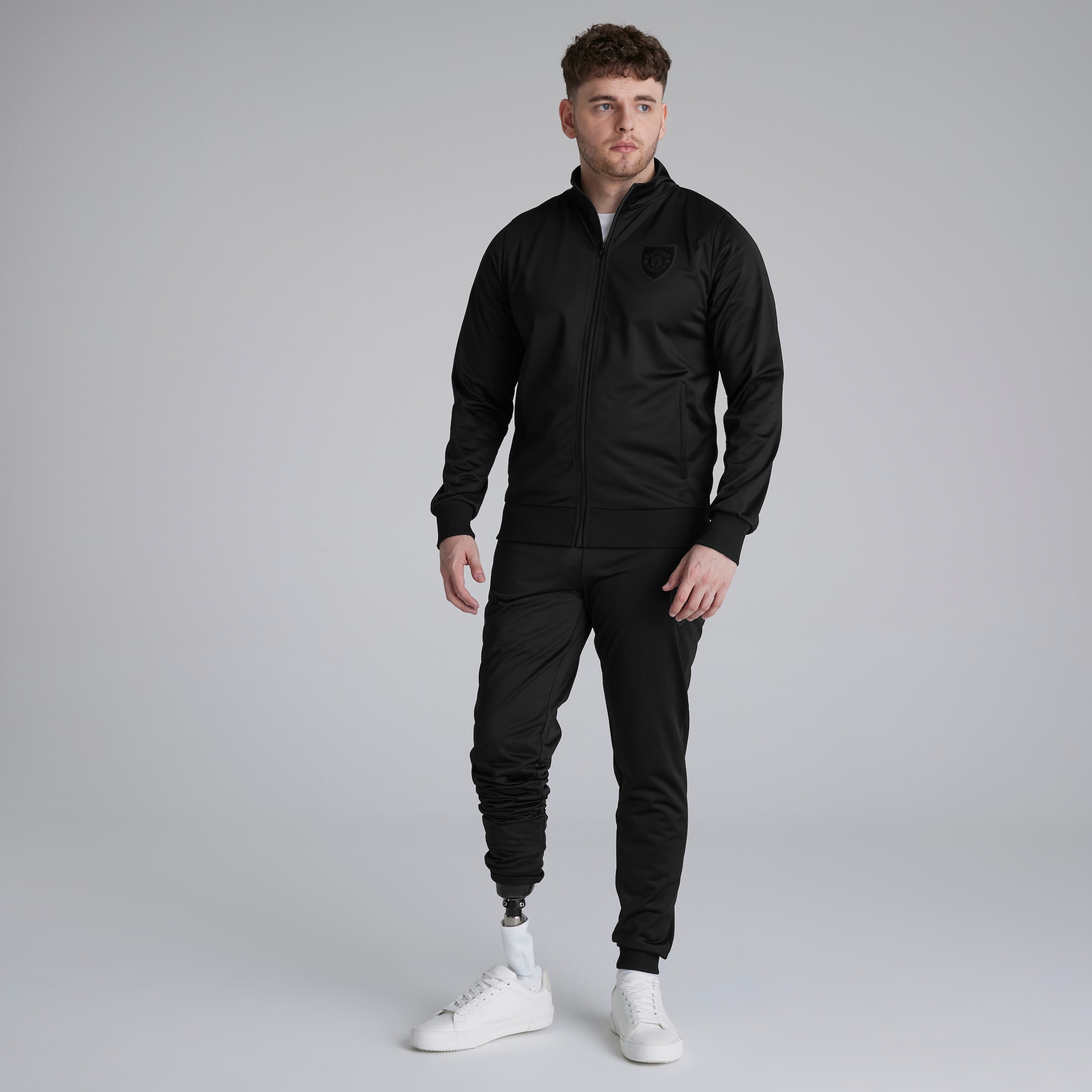 Manchester United Blackout Track Pant Black Noir Détail [3-6]