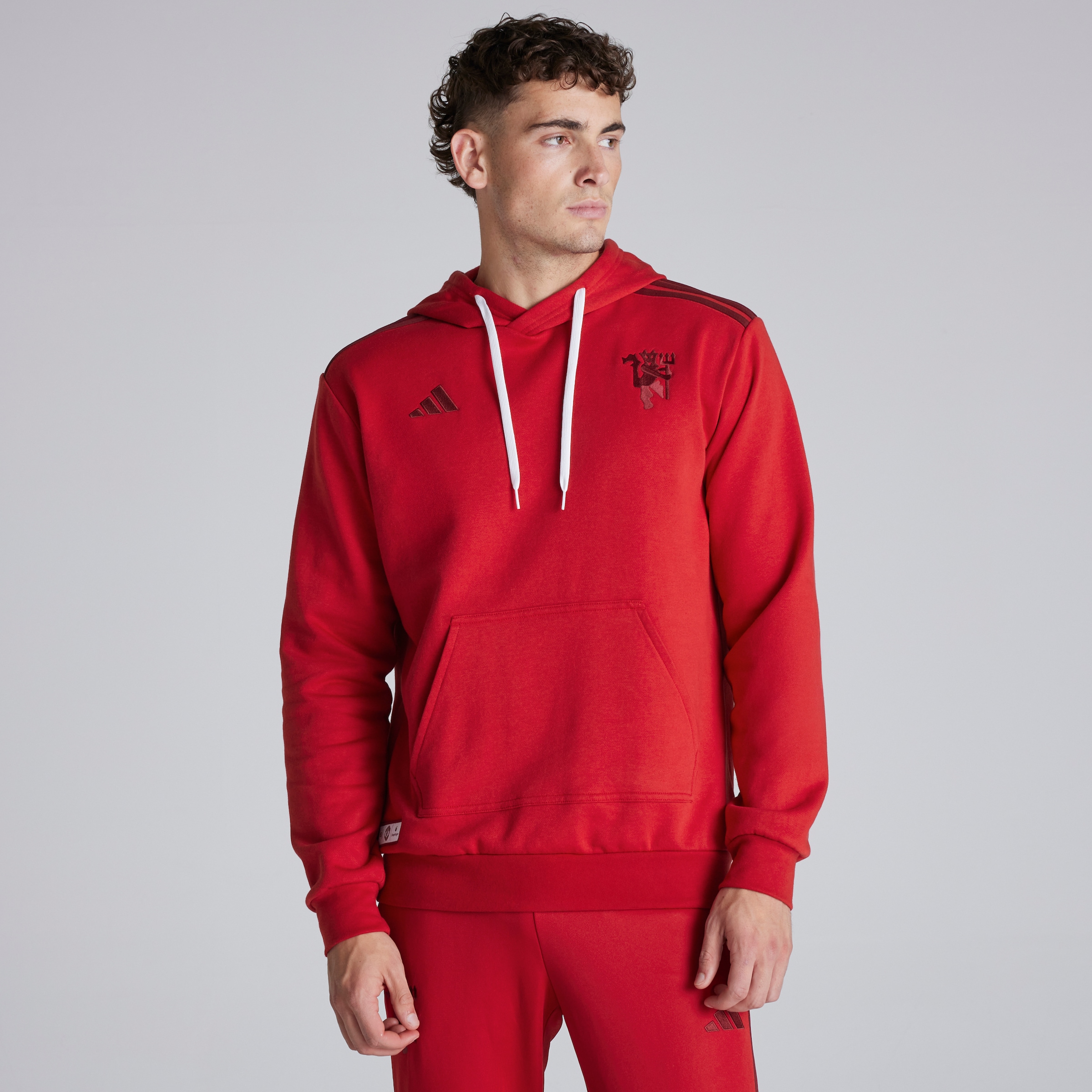パーカー・フーディ adidas Musinsa Exclusive MUFC Hoodie Black Blue IP5545 adidas Manchester United Mens Hoodie Cloud Black Blue Asia