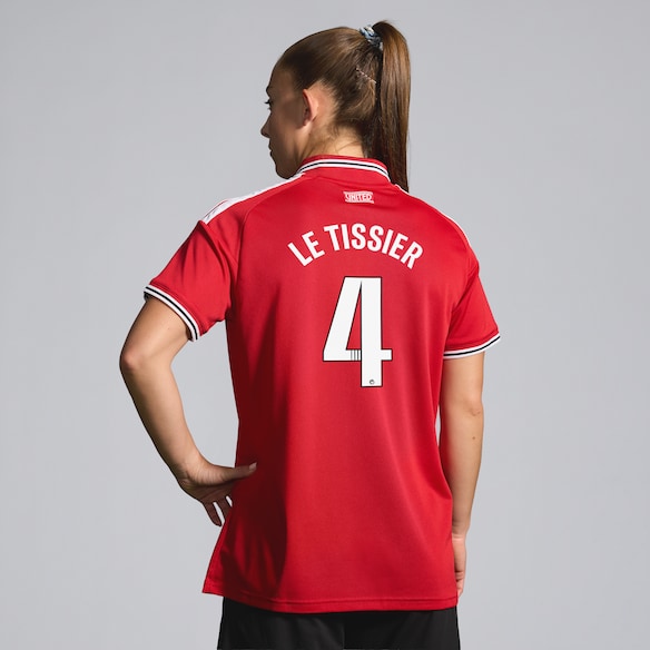 Manchester United 26/27 Home Jersey Womens with Le Tissier 4 WSL Printing Red