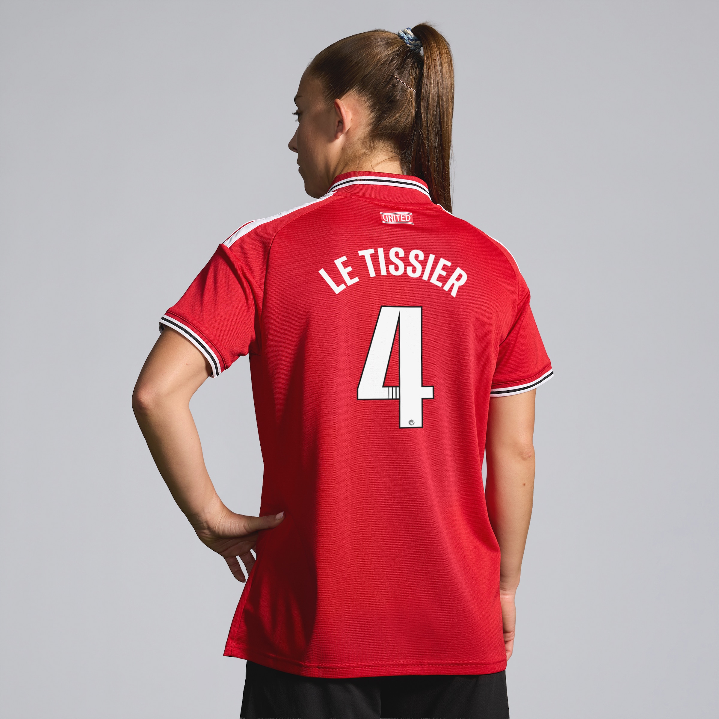 Manchester United 26/27 Home Jersey with Le Tissier 4 WSL Printing