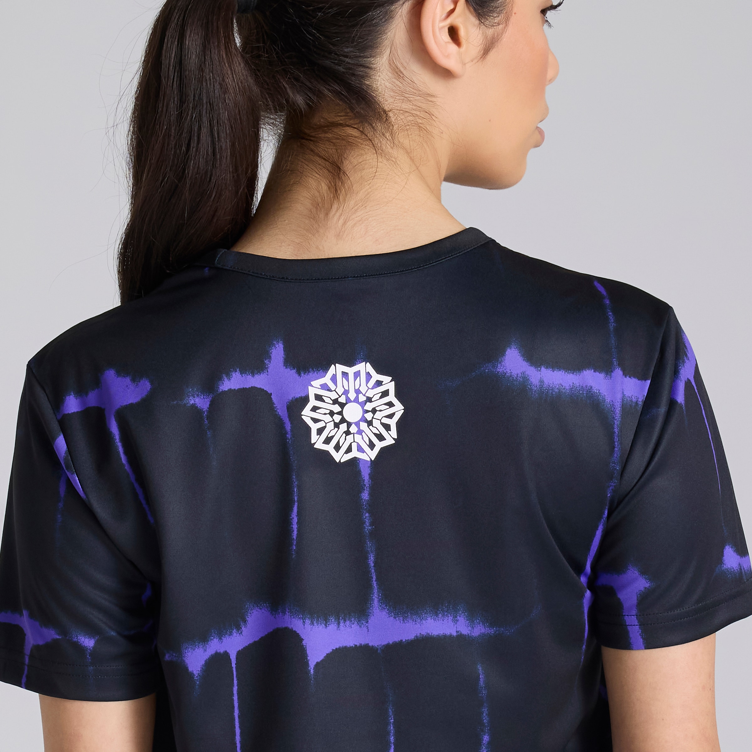 Manchester United Womens Pre Match Jersey Purple Purple Detail [5-5]