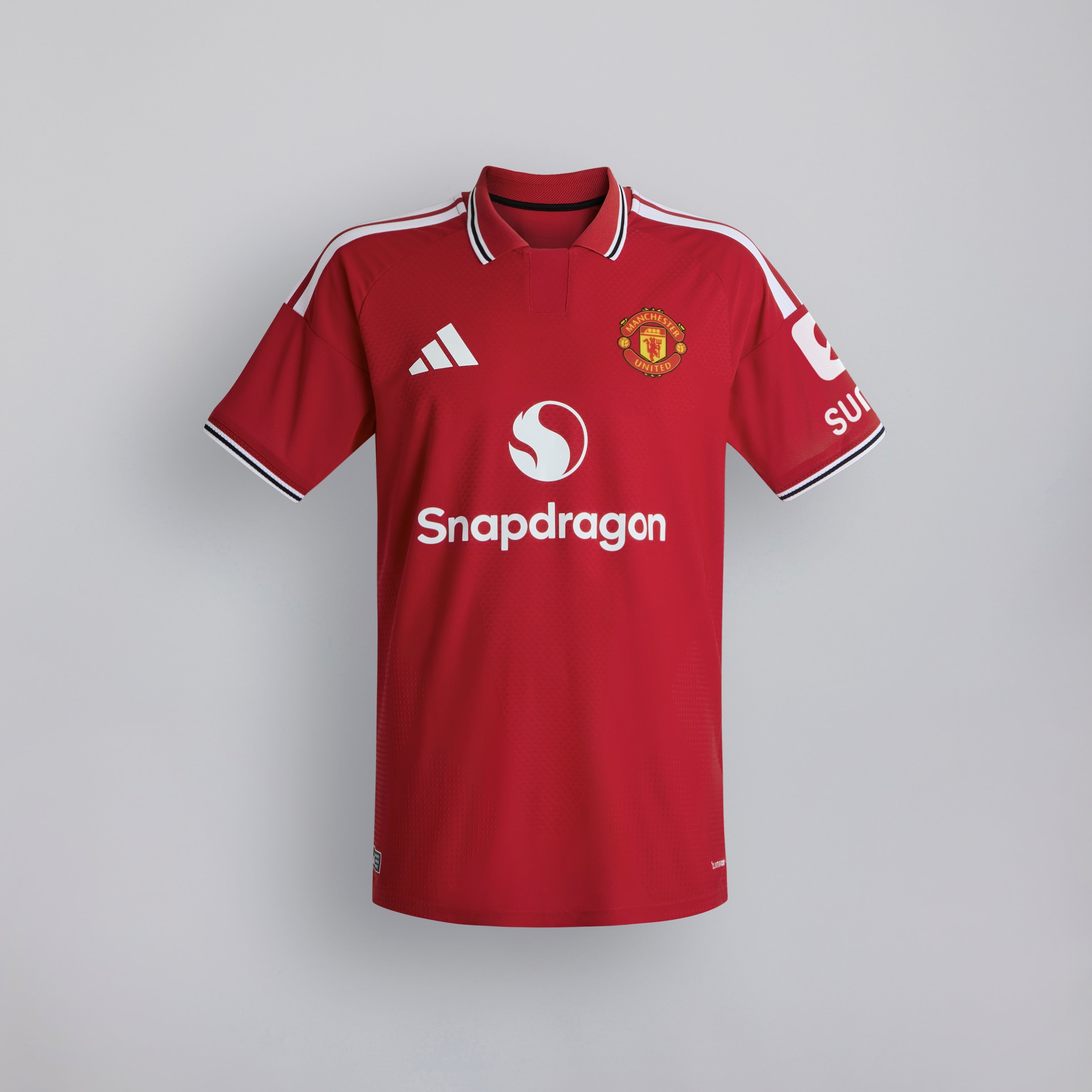 Manchester United 26/27 Home Authentic Jersey with Fernandes 8 UCL Printing & Badge Red Detail [2-2]