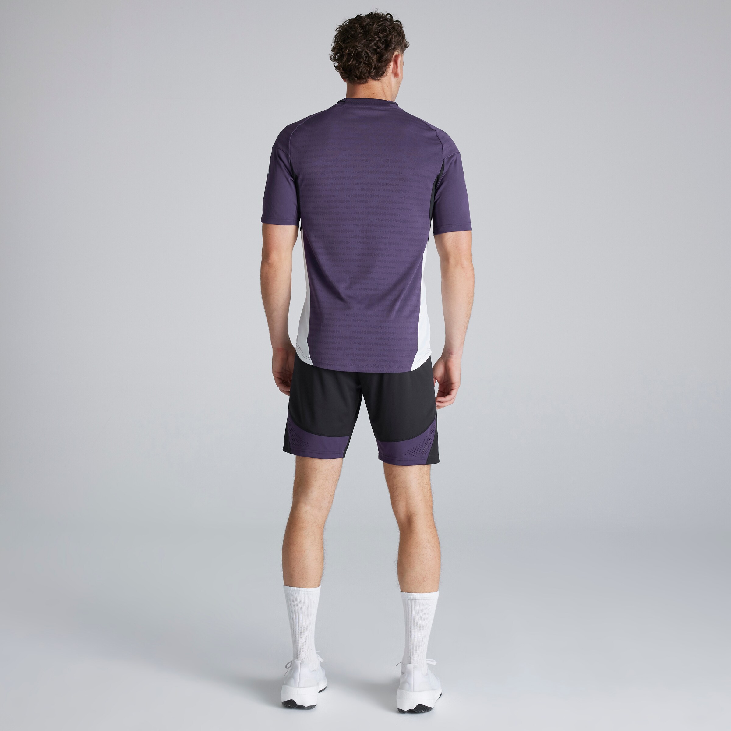 Manchester United Tiro 25 Training Pro Shorts Black Noir Détail [2-5]