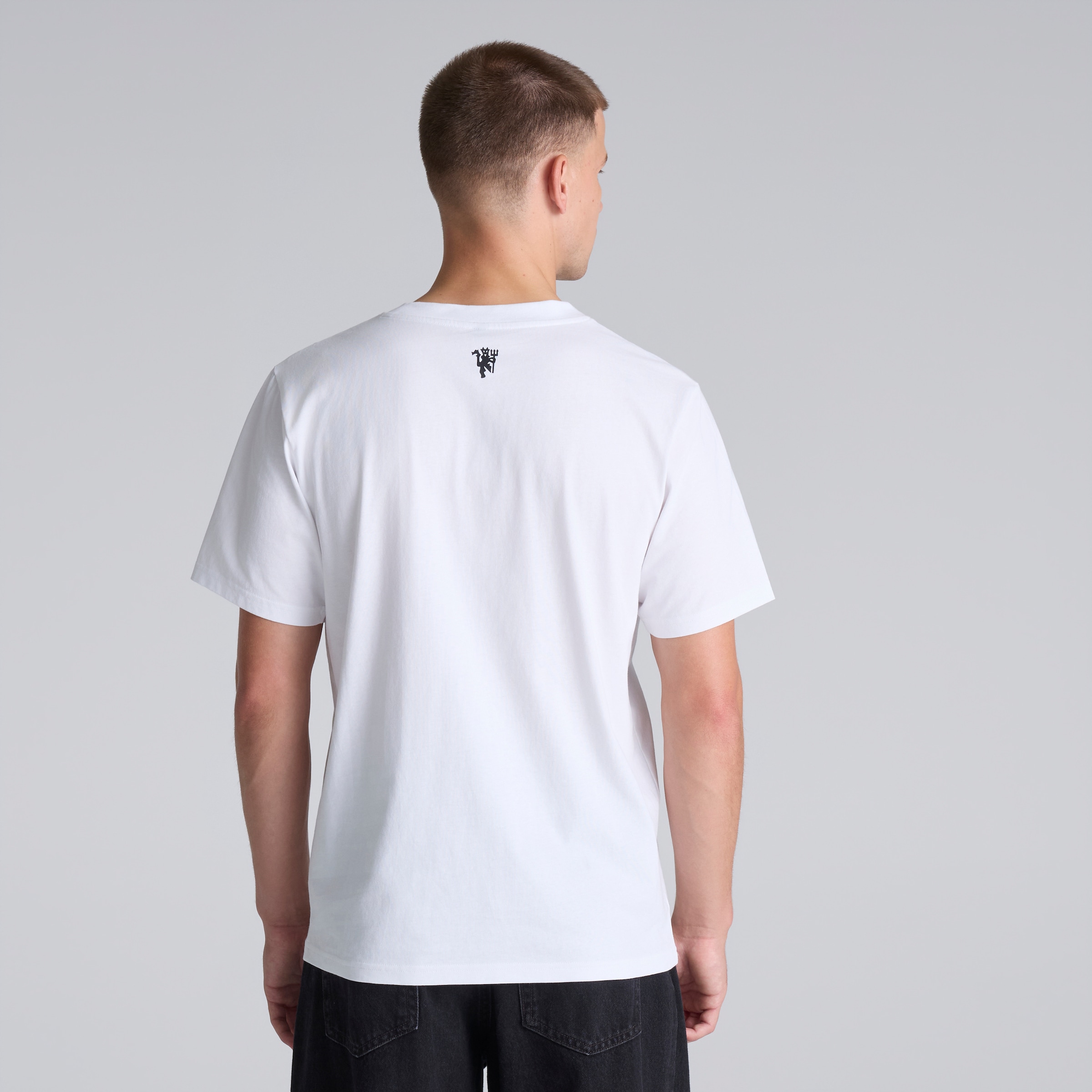 Manchester United MUFC T-Shirt White White Detail [2-5]