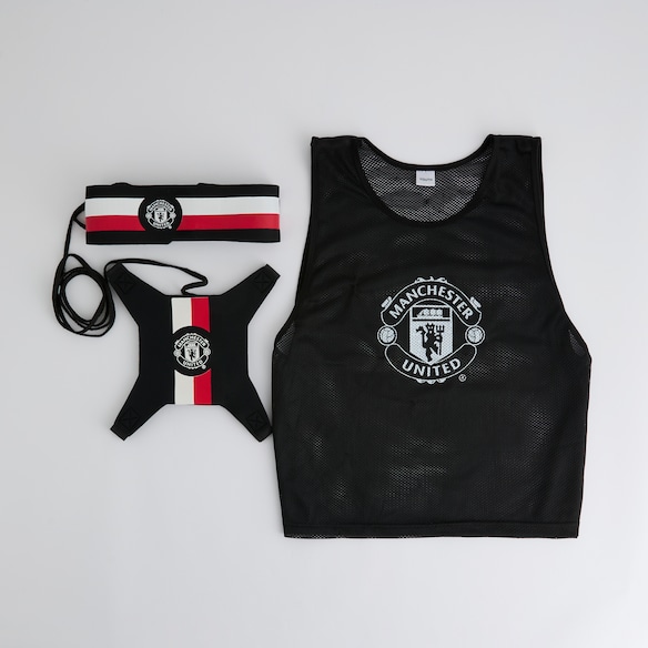 Manchester United Waist Cord Trainer Black Black