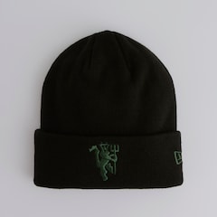 Manchester United x New Era Devil Cuff Beanie Black
