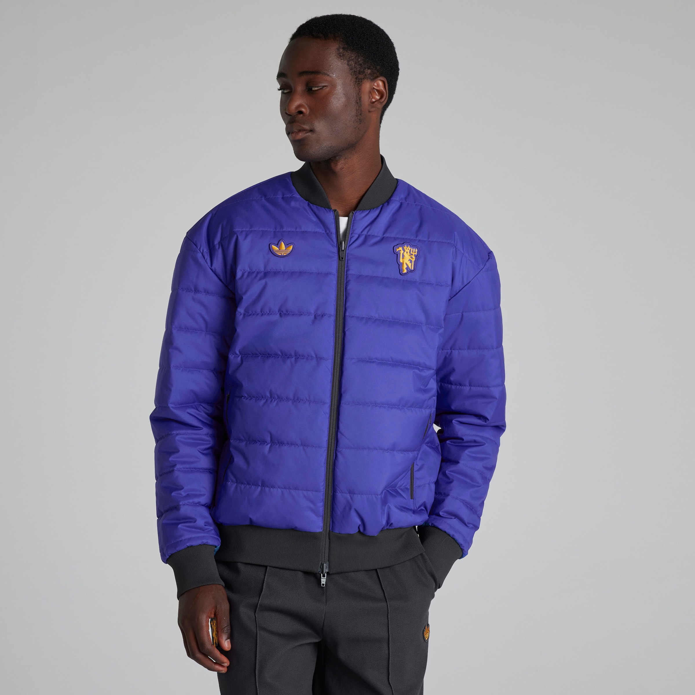 Buy Manchester United Terrace Icons Jacket | Manchester United Store