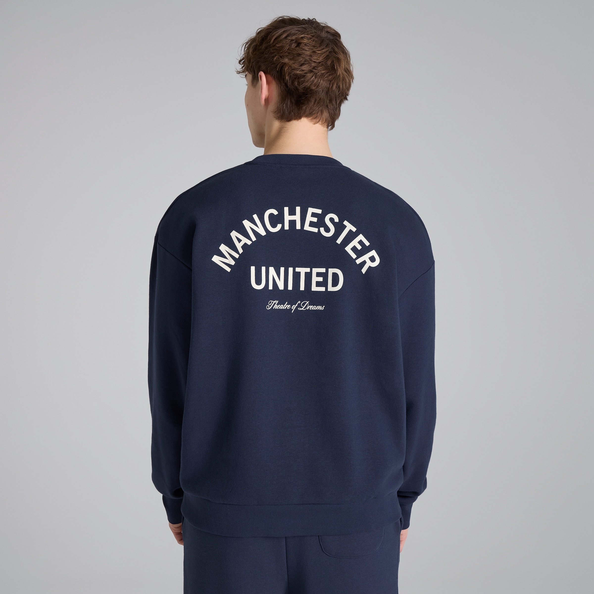 Manchester United Theatre of Dreams Sweatshirt Navy Navy blue Detail [2-5]