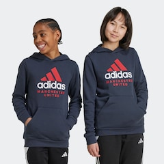 Manchester United x adidas Youth Manchester United Hoodie Kids Dark Grey