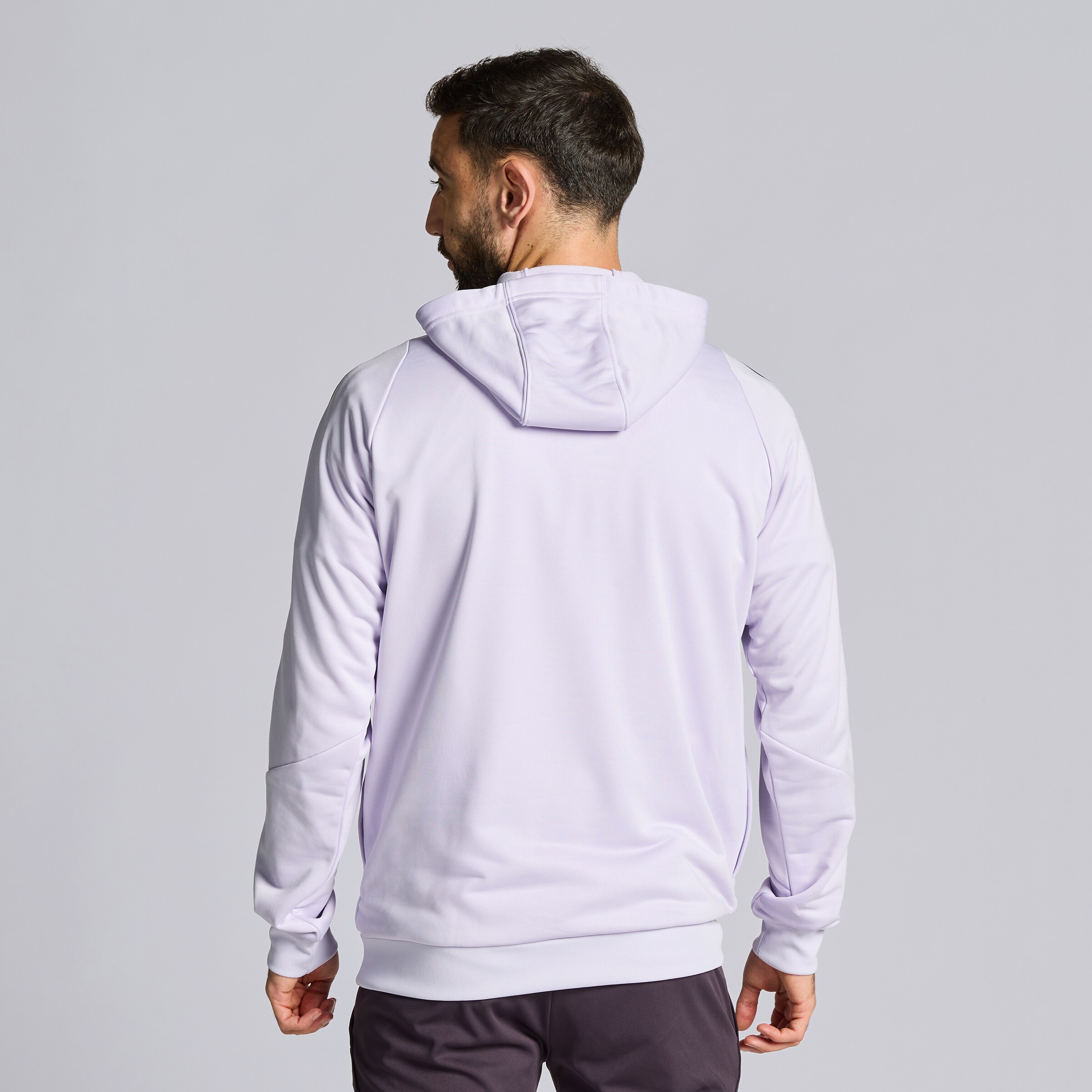 Manchester United Tiro 25 Competition Training Hoodie Purple Detail [2-6]