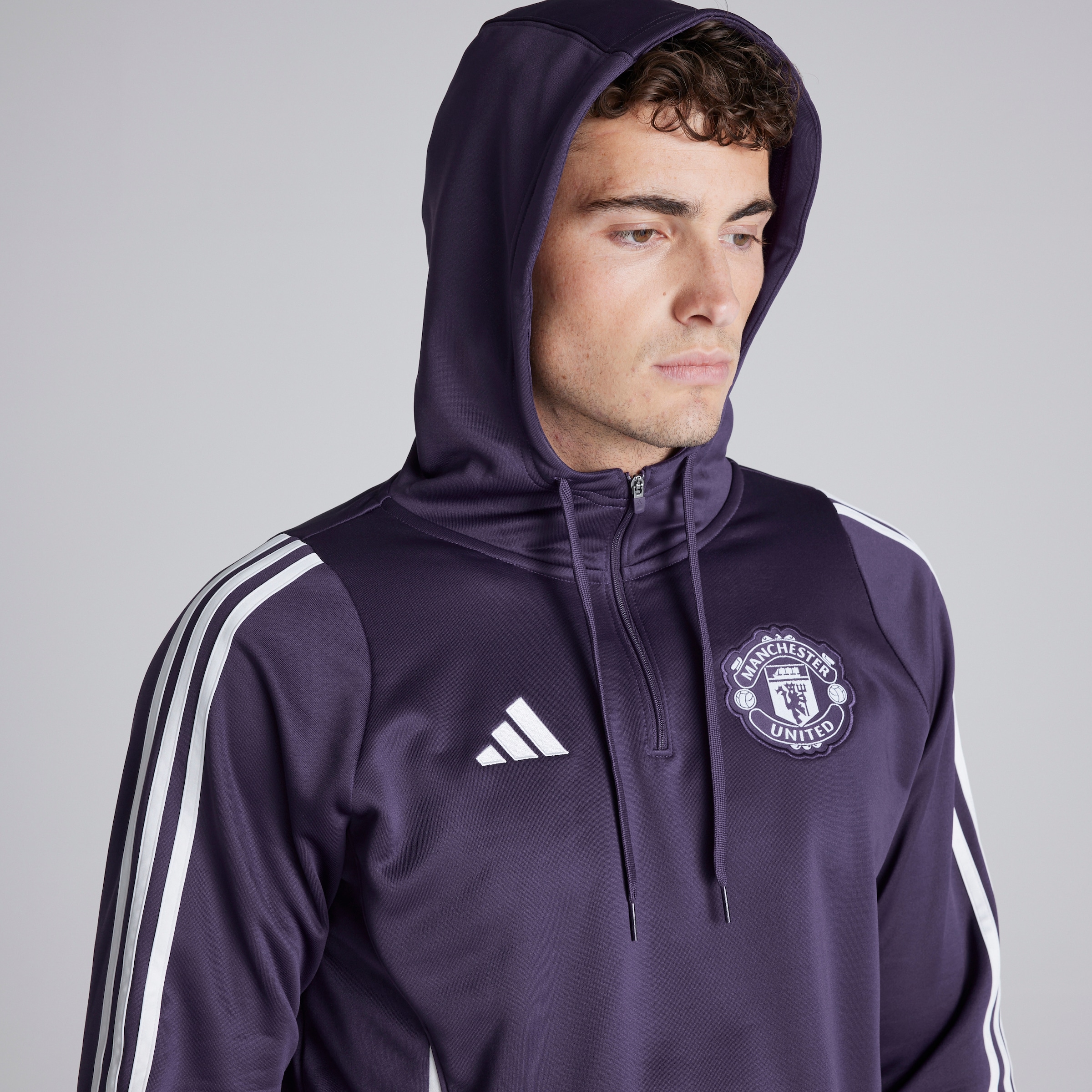Sweat-shirt à capuche adidas Manchester United Condivo 22 - HT4295