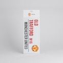 Manchester United Street Sign White