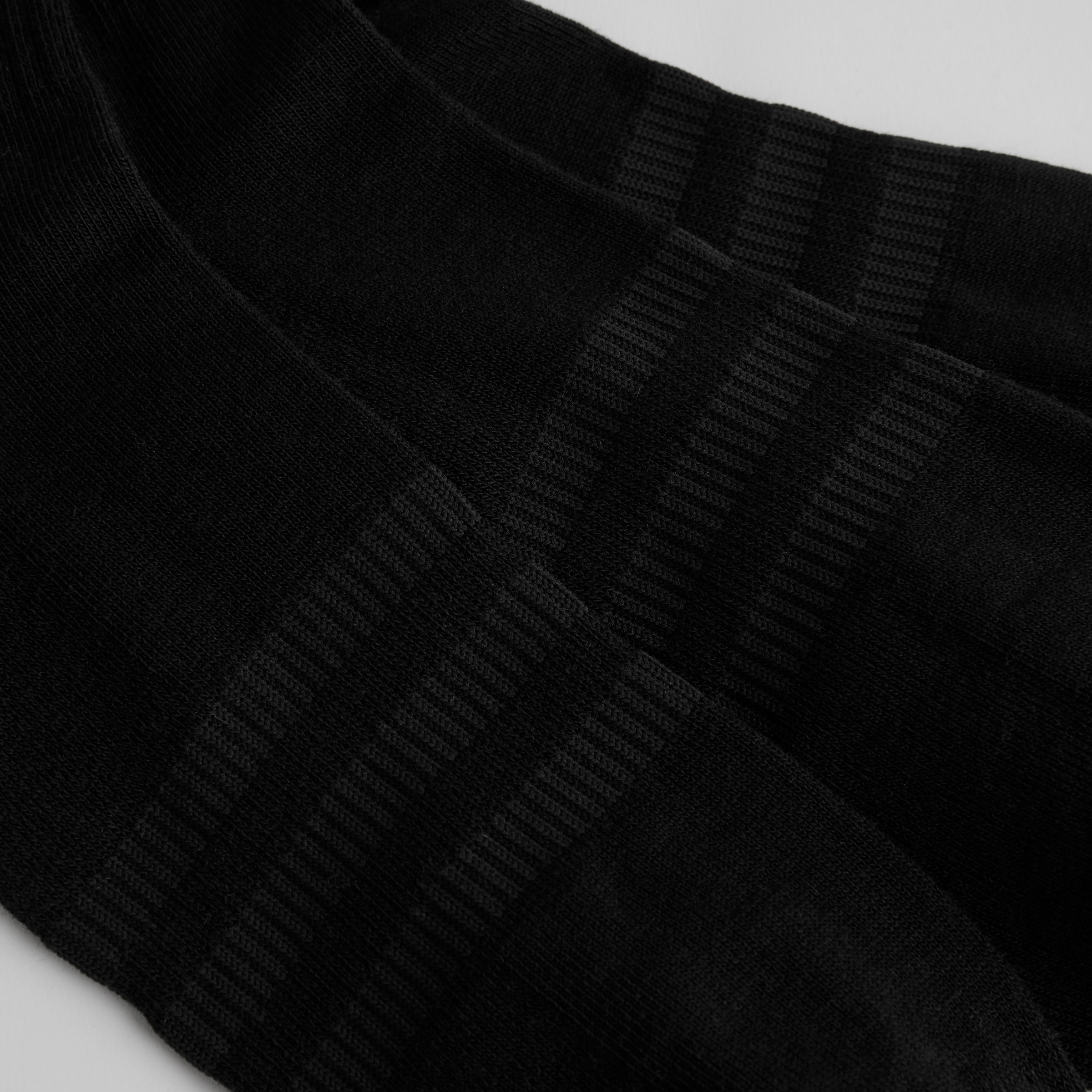 Manchester United x adidas Essentials Cushioned Crew Socks 3 Pack Black/Black/Black Black Detail [4-4]