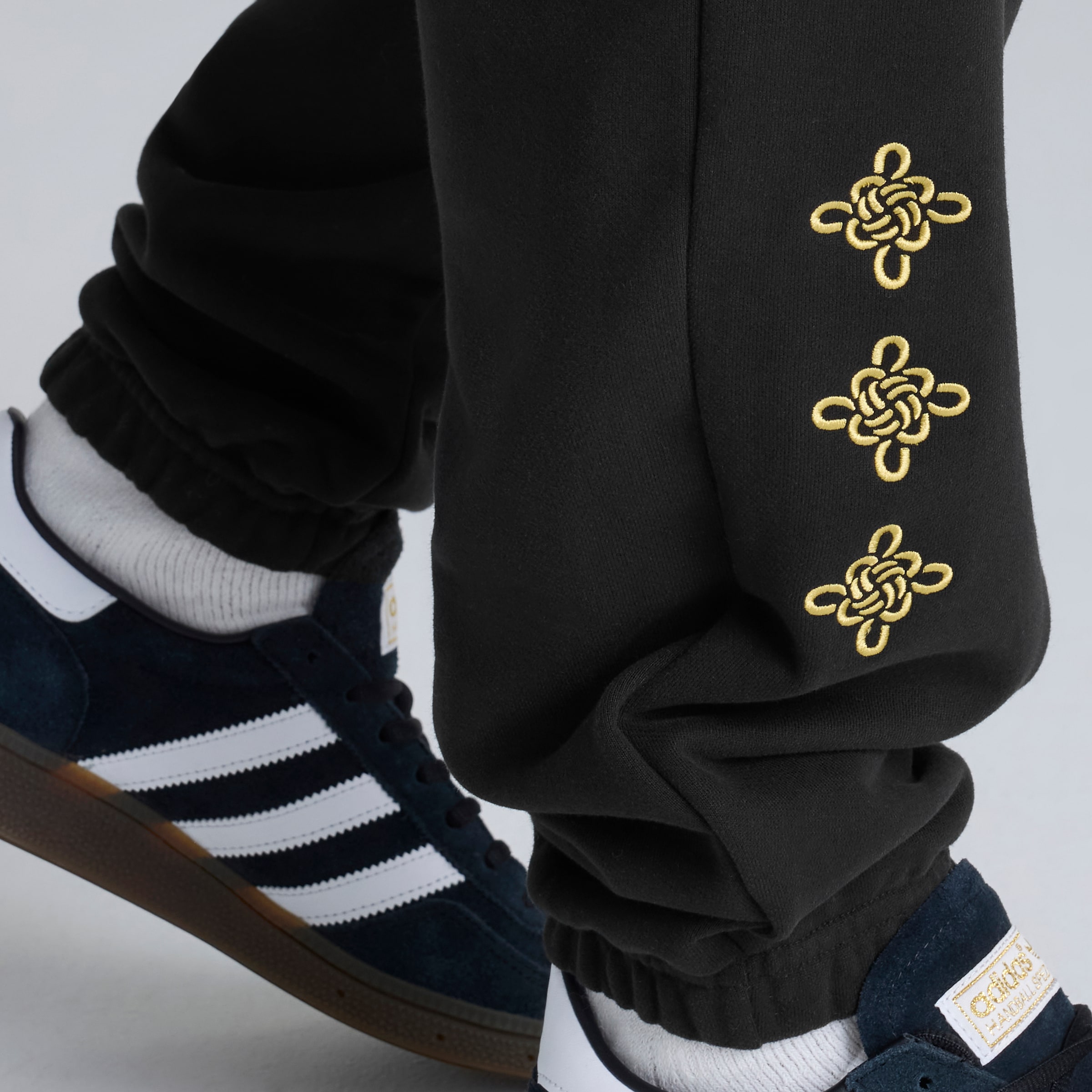 Manchester United Cultural Story Joggers Noir Détail [7-7]