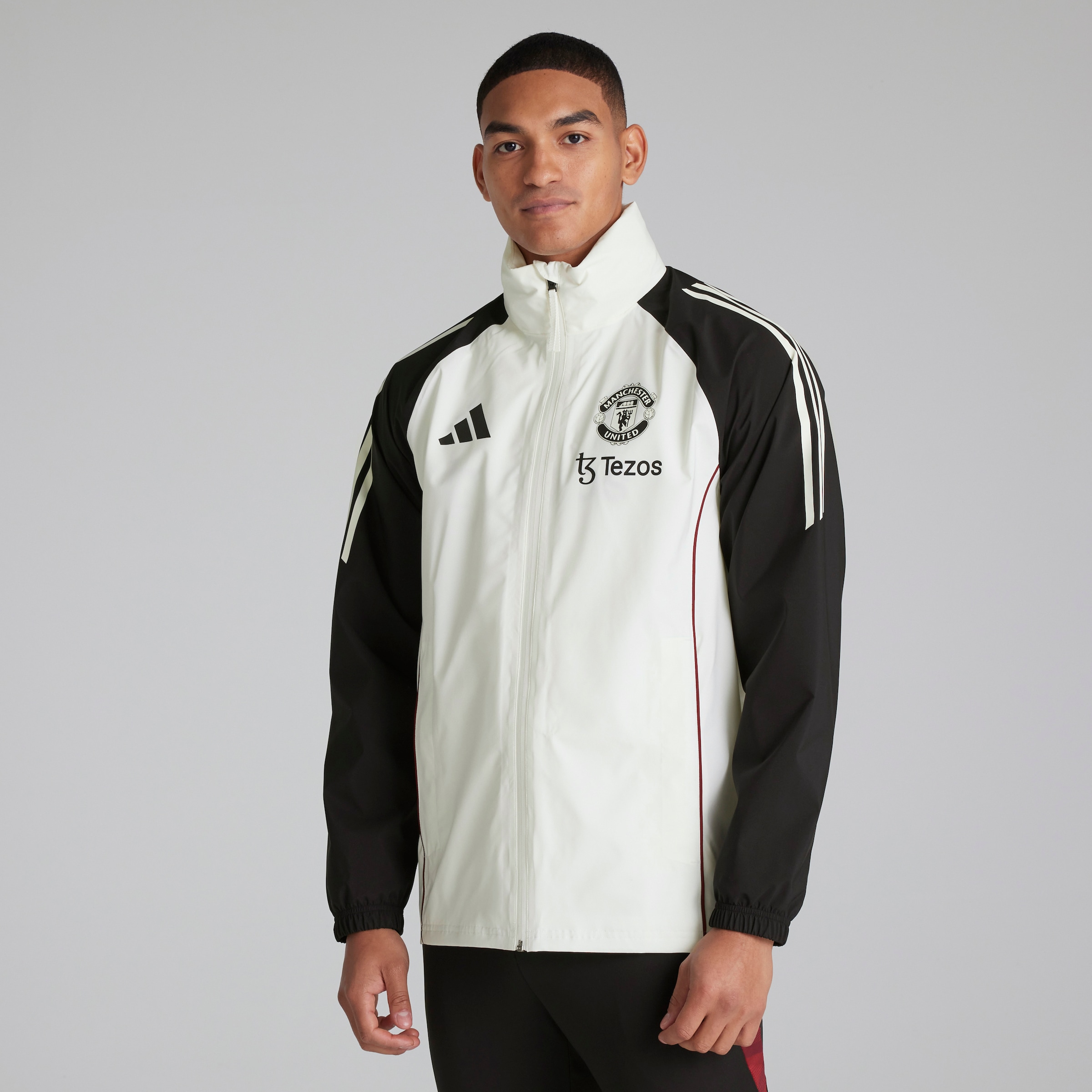 Manchester United Nike ジャケット ホワイト サイズM Manchester United White International Club Soccer Fan