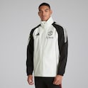 Manchester United Tiro 24 Rain Jacket White