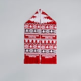Manchester United Christmas Scarf Red