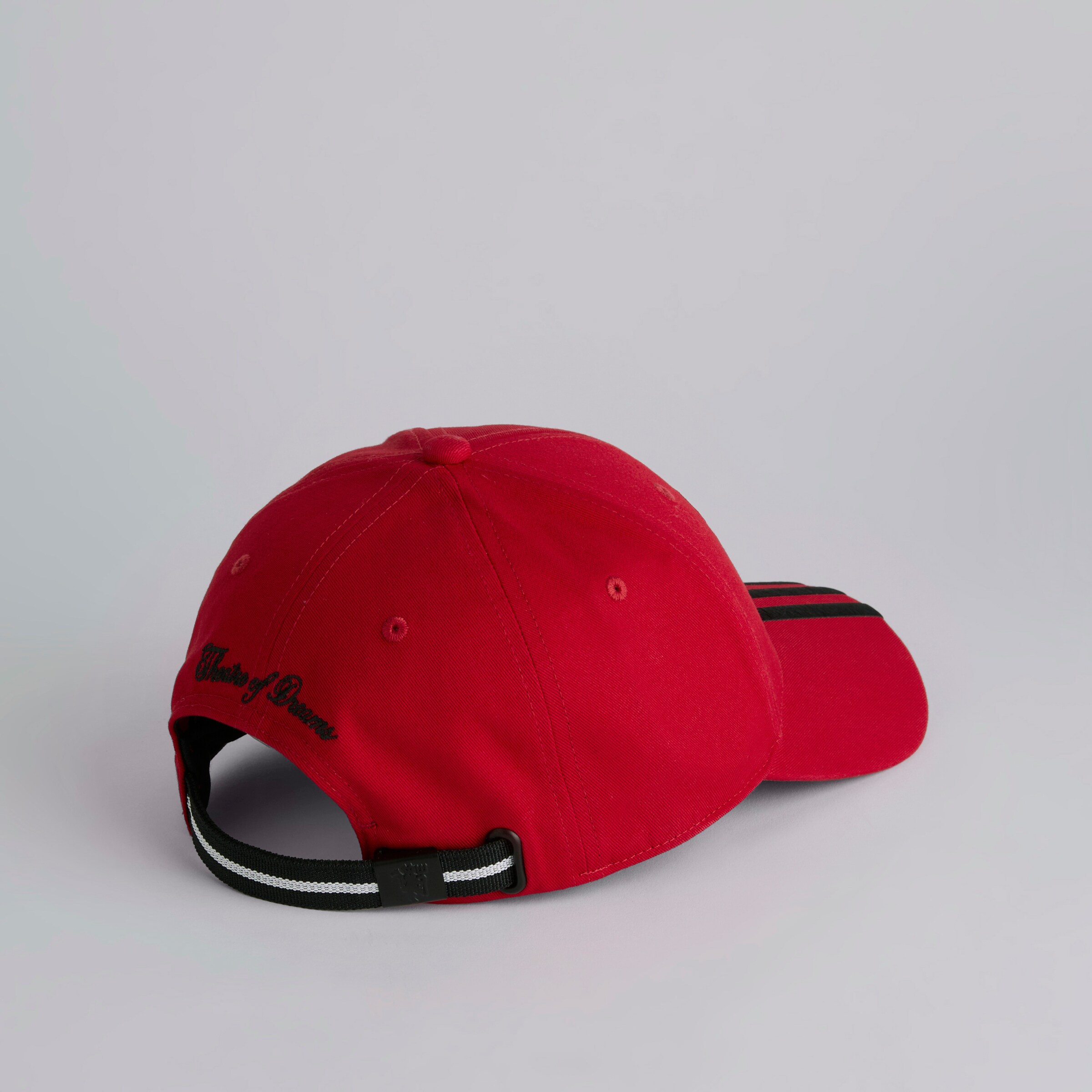 Manchester United x adidas 25/26 Cap Red Red Detail [3-5]