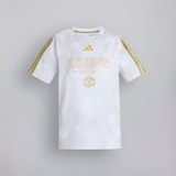 Manchester United x adidas Kids House of Tiro Cargo T-Shirt White