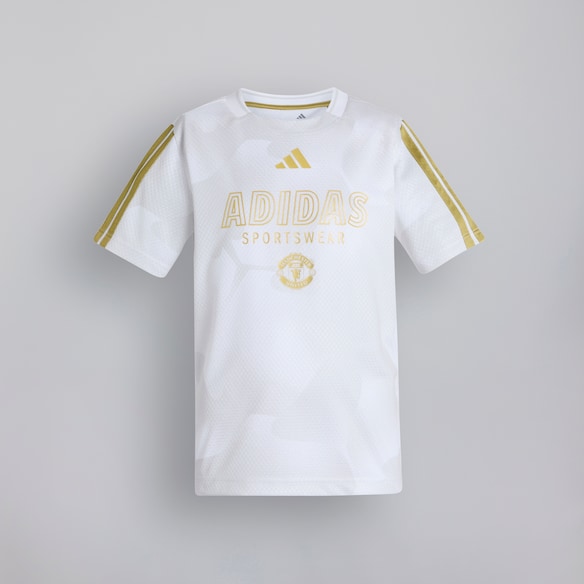 Manchester United x adidas Kids House of Tiro Cargo T-Shirt White White