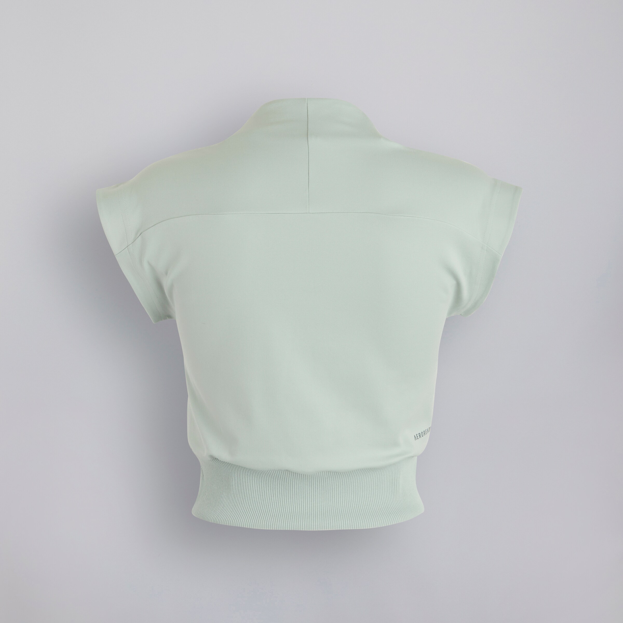 Manchester United x adidas Womens Z.N.E. T-Shirt Grey Détail [2-2]