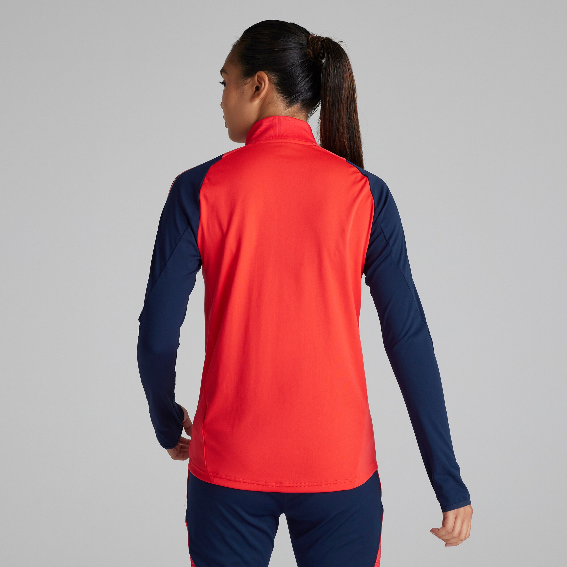 Manchester United Womens Coaches Training Tiro 24 Training Top Red Rouge Détail [2-5]