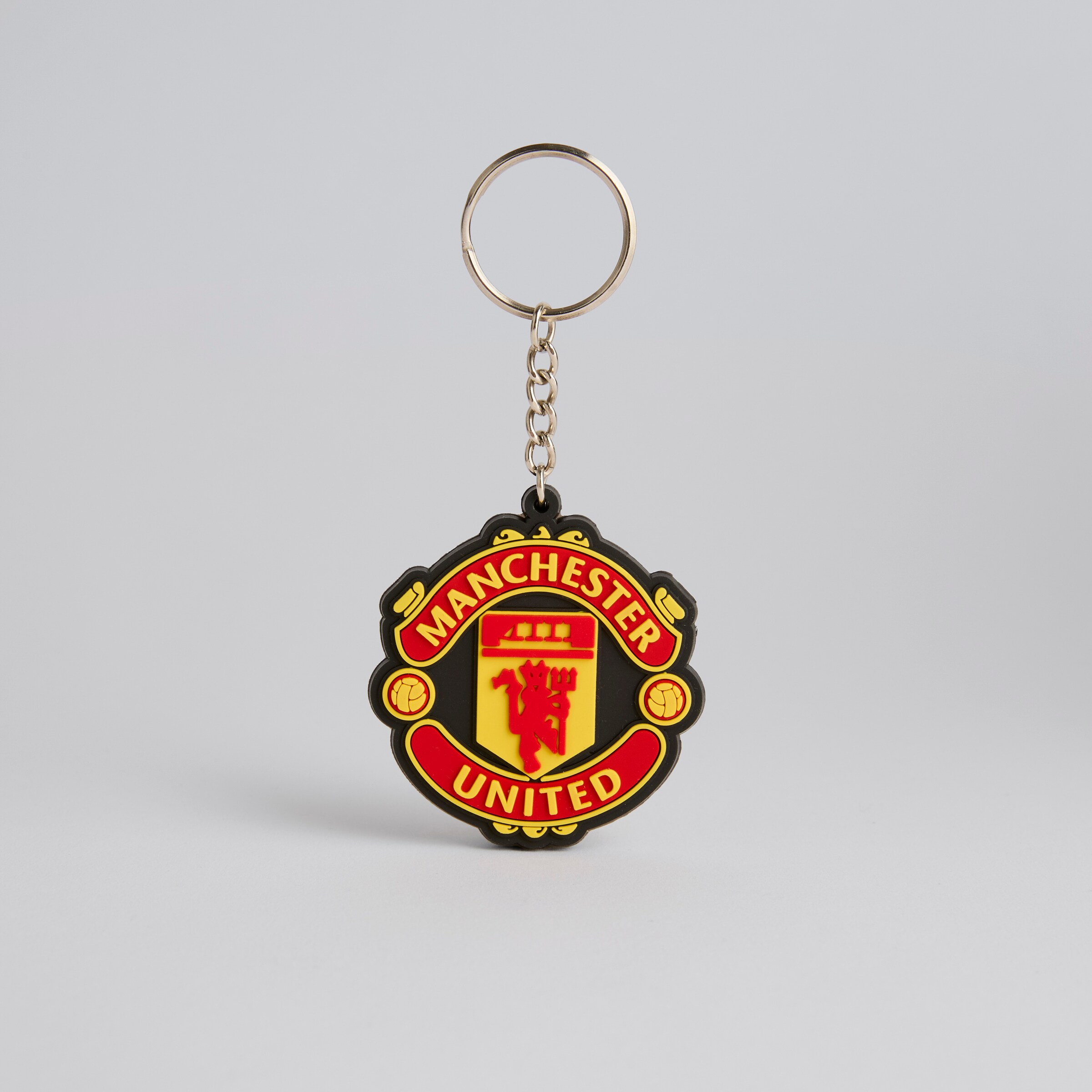 Manchester United Bottle and Keyring Set Red Red Detail [3-4]